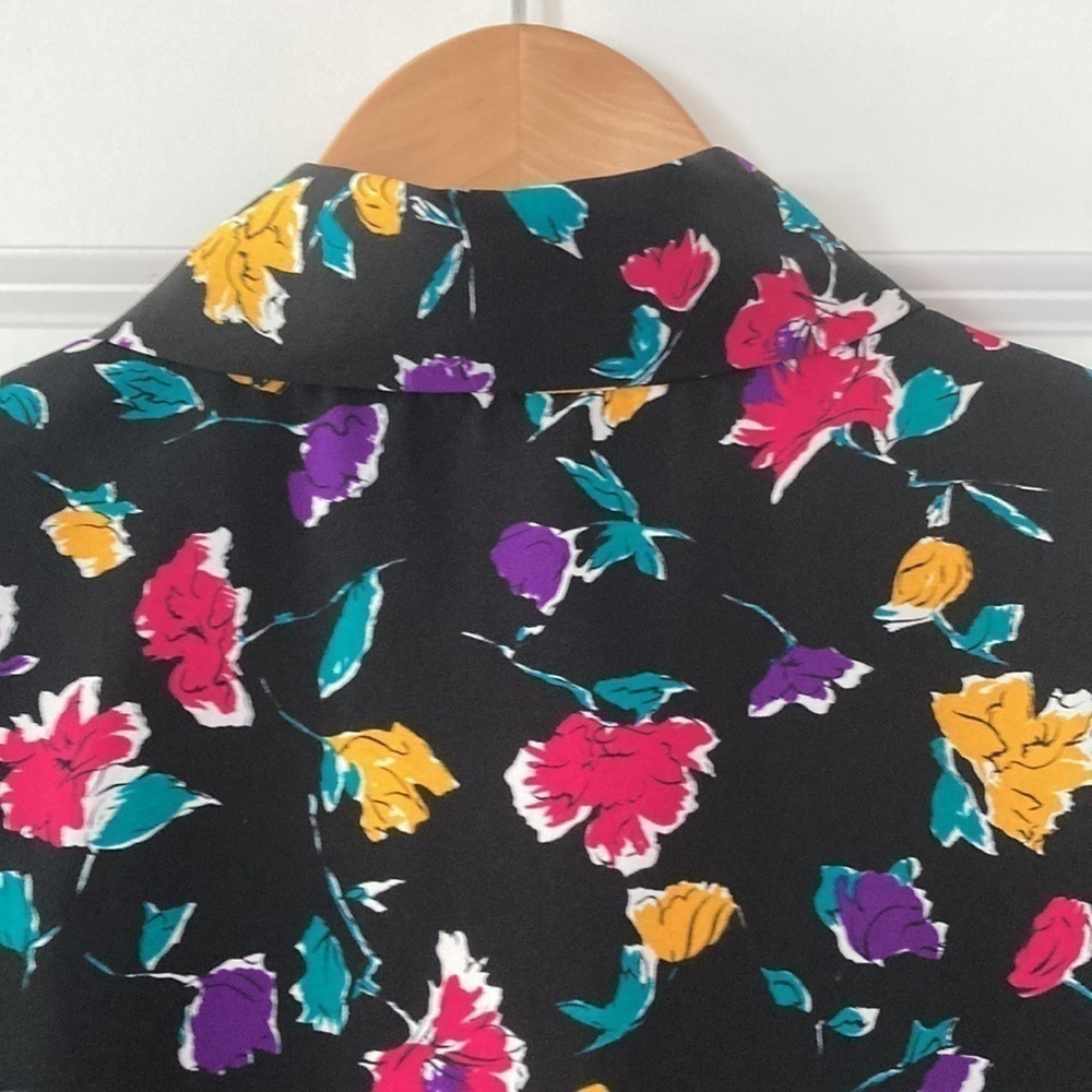 Alfred Dunner blouse 18 floral grandmacore - Picture 7 of 11